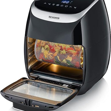 مقلاة هوائية متعددة بسعة 11 لتر مع ملحقات واسعة من سيفيرن