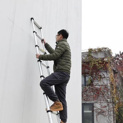 سلم تلسكوب عادي المنيوم من مزايا طول 3متر