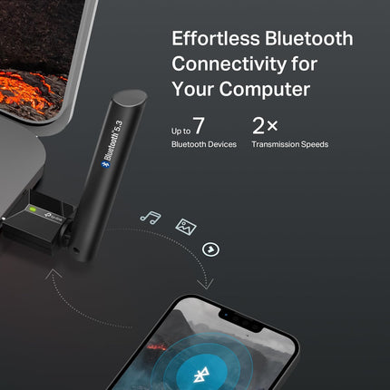 محول TP-Link UB500 Plus | محول بلوتوث USB طويل المدى