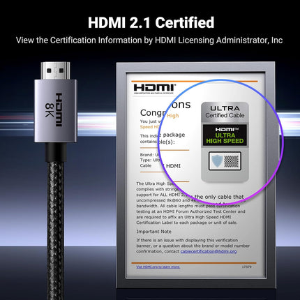 UGREEN HDMI Cable 8K@60Hz / HD171