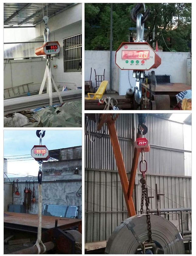 قبان تعليق مع طابعة مقاسات