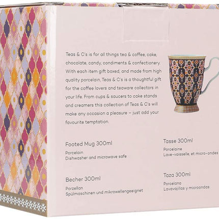 Maxwell & Williams HV0120 Teas & C’s Kasbah Coffee Mug in Gift Box, Porcelain, Rose, 300 ml
