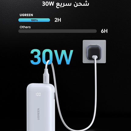 بطارية يوجرين نيكسود 10000 مللي أمبير 2 اتجاه شحن سريع 30 وات / 25185 - 25189