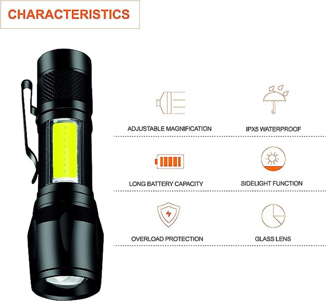 كشاف يدوي صغير - شحن