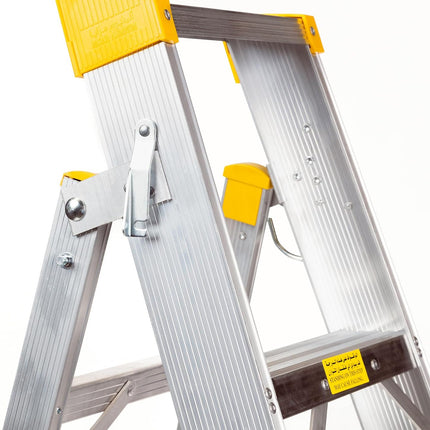 سلم المنيوم مزدوج من مزايا ثقيل عدة اطوال