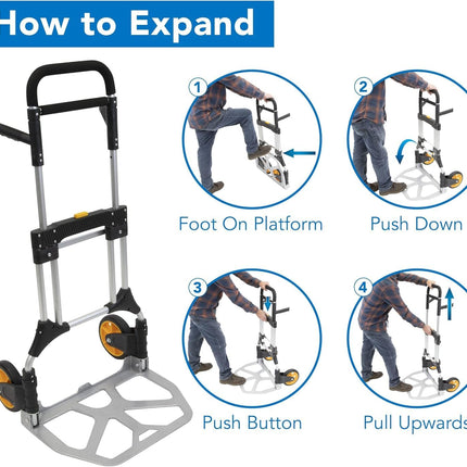 CTT-FB130 عرباي على عجلين المنيوم تحمل 130 كيلو  من كراون