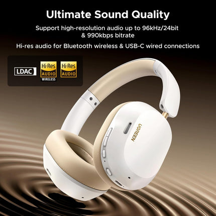 UGREEN HiTune Max5c Hybrid Active Noise-Cancelling Headphones-Multicolor / HP203