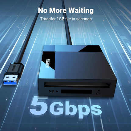 قارئ بطاقات UGREEN 4 في 1 USB 3.0 SD/TF / 30333