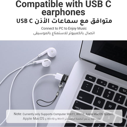 UGREEN USB A Male to USB-C Female Adapter / 50568