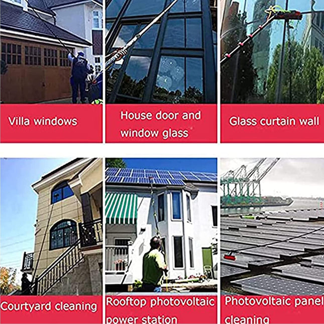 فرشاة تنظيف الألواح الشمسية 6 متر