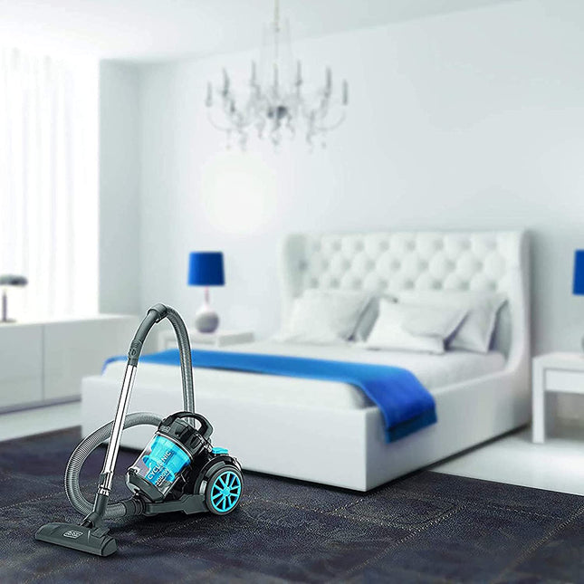 مكنسة كهربائية بلاك اند ديكر مع 6 مراحل فلترة 2000 واط