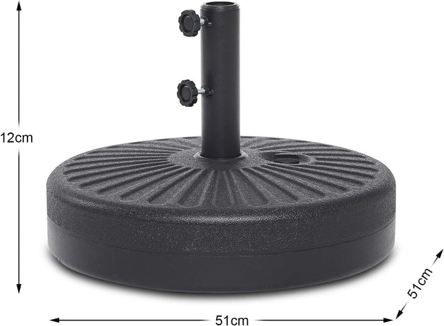 قاعدة شمسية للمظليات الحدائق