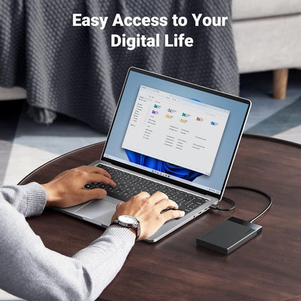 علبة القرص الصلب 2.5 بوصة | UGREEN USB C 2.5 SATA III | 50743