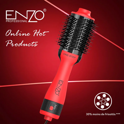 فرشاة سشوار حرارية One Step ثلاث مستويات للحرارة بقوة 1000 واط ماركة ENZO