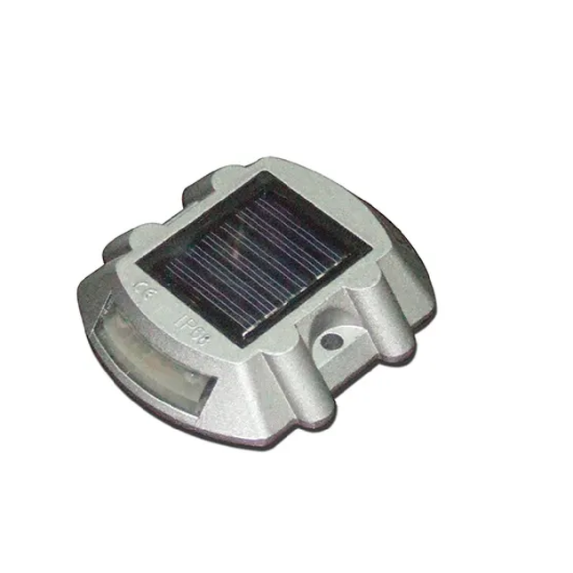 عاكسة شارع طاقة شمسية لون اصفر