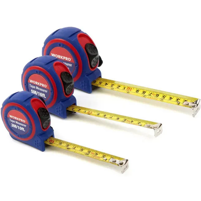 مجموعة متر قياس WORKPRO من 3 قطع | W002400WE