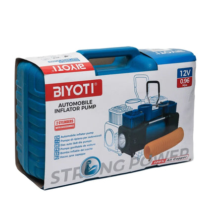 منفاخ هواء سيارات 12فولت راسين BYT-QB01