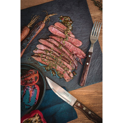 طقم أدوات باربكيو 4 قطع من Tramontina Churrasco Polywood