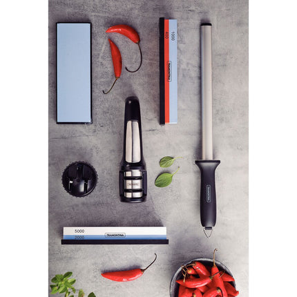 حجر مسن سكاكين وجهين من Tramontina Profio