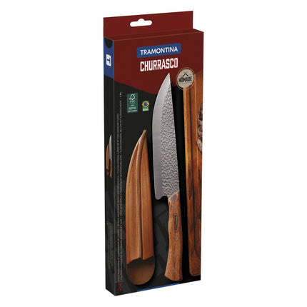 سكين لحوم 33 سم بغطاء من Tramontina Churrasco Nomade