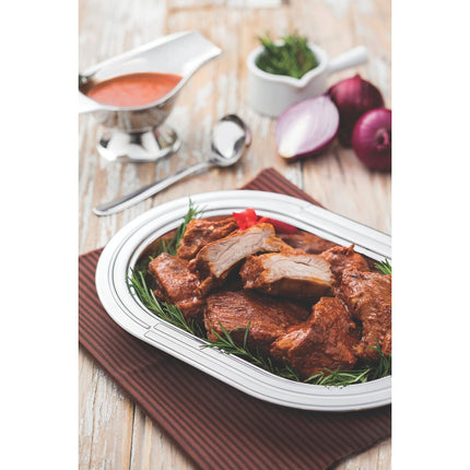 طقم إبريق صلصة ومغرفة 18 سم من Tramontina Service