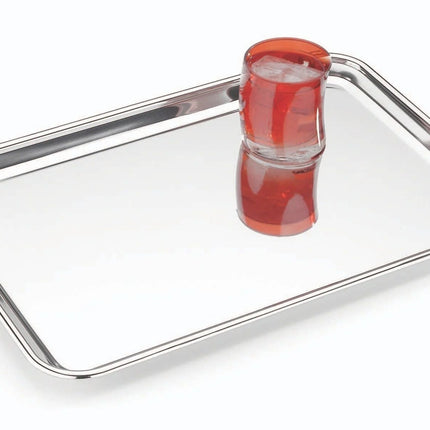 صينية ستيل مستطيلة 40*28 سم من Tramontina Service