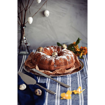 صينية ستيل مدورة 35 سم من Tramontina Service