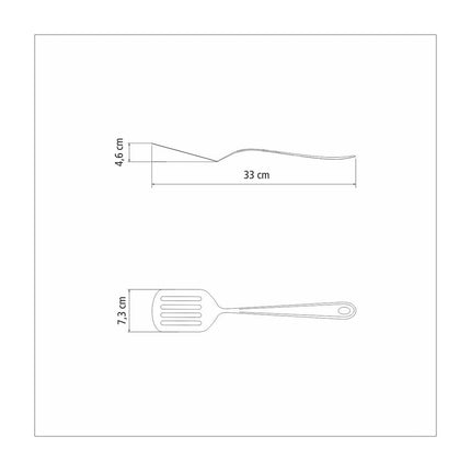 ملعقة تقليب بثقوب 33*7 سم من Tramontina Utility