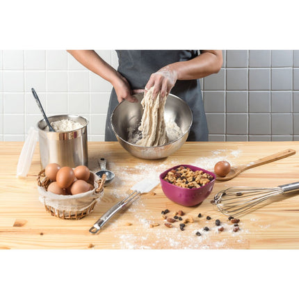 حافظة طعام ستيل مدورة 2.3 لتر من Tramontina Freezinox