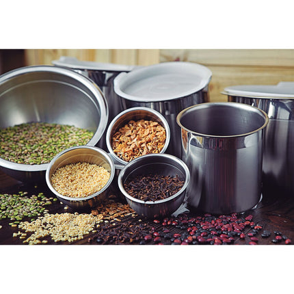 حافظة طعام ستيل مدورة 5.2 لتر من Tramontina Freezinox