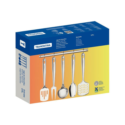 طقم أدوات مطبخ 5 قطع من Tramontina Extrata