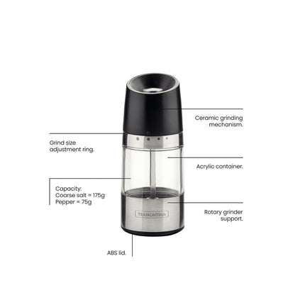 مطحنة ملح/فلفل 14*6 سم من Tramontina Realce