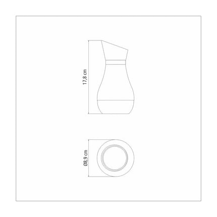 مطرة زيت/خل زجاج 390 مل من Tramontina Realce