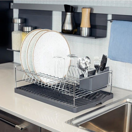 مصفاة جلي 44*30 سم من Tramontina Plurale - رمادي