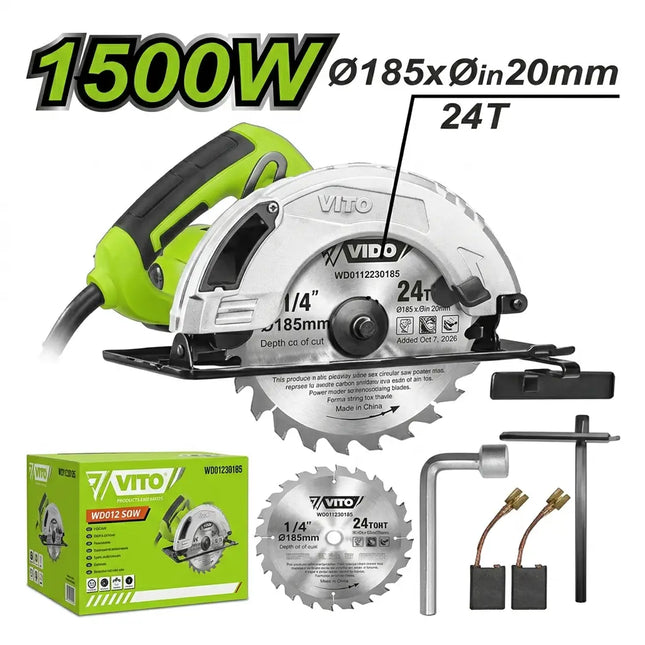 سكل يدوي 7" 1500 واط من فيدو (WD011230185)