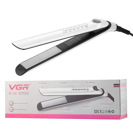 ستريتر شعر بتصميم جديد بدرجة حرارة من 150 إلى 230 درجة عالية ماركة vgr