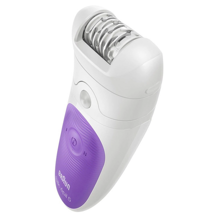 ماكينة إزالة الشعر براون اللاسلكية 4 بـ 1 للاستخدام الجاف والرطب ماركة 5 Braun Silk-Epil
