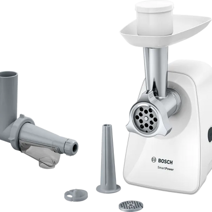 مفرمة لحم سمارت باور 350 واط - أبيض من بوش Bosch