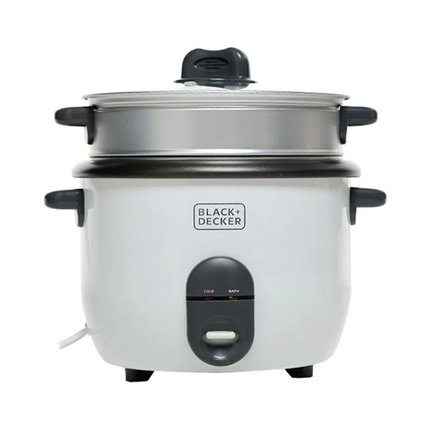 طنجرة طهي الأرز سعة 1.8 لتر بقوة 700 واط مقاومة للالتصاق من Black & Decker