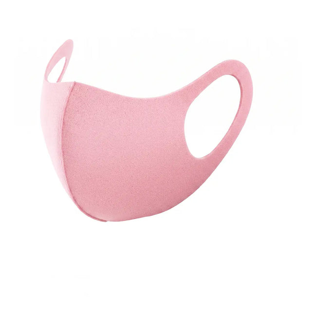 كمامة قماش لون زهري