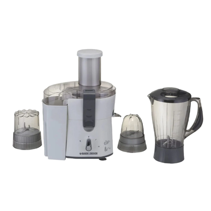 محضرة طعام 4 بـ 1 عصارة وخلاط ومفرمة ومطحنة قوة 500 واط ماركة Black&Decker