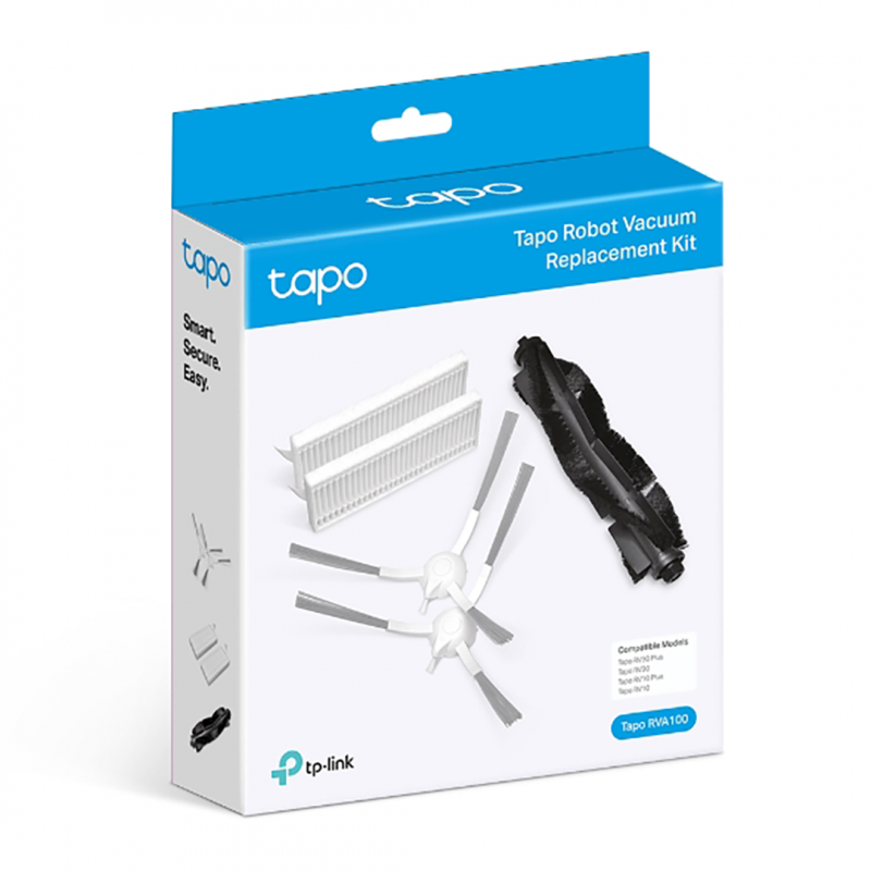 طقم استبدال المكنسة الكهربائية الروبوتية Tapo RVA100 | Tapo طقم استبدال المكنسة الكهربائية الروبوتية Tapo RVA100 | Tapo