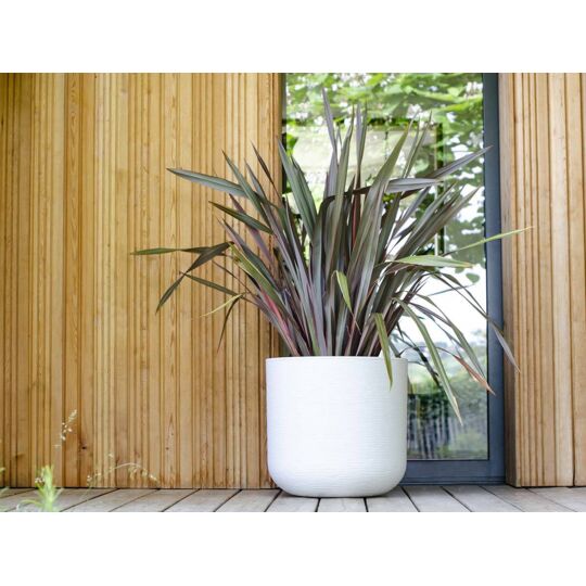 قوار نباتات إيدا  - أبيض 32.5 لتر 40 * 38.5 * 36.8 سم