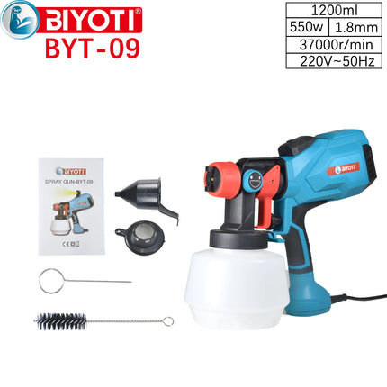 فرد رش دهان كهرباء 550واط 1200 مل BYT-SP09 - عمان هاردوير ستورز