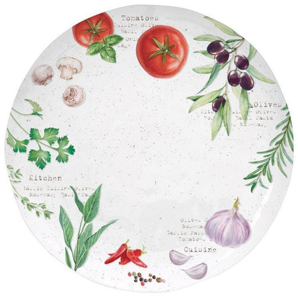 طبق عشاء 26 سم من Easy Life Home & Kitchen - ألوان متعددة