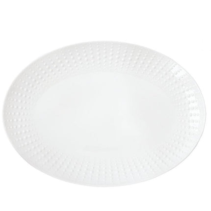 طبق تقديم 32*23 سم من Easy Life Drops - أبيض