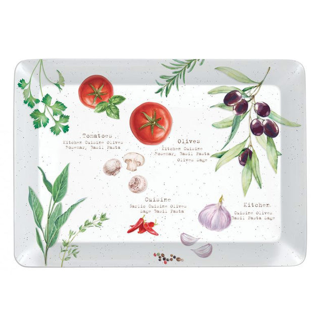 صينية 31*23 سم من Easy Life Home & Kitchen - ألوان متعددة