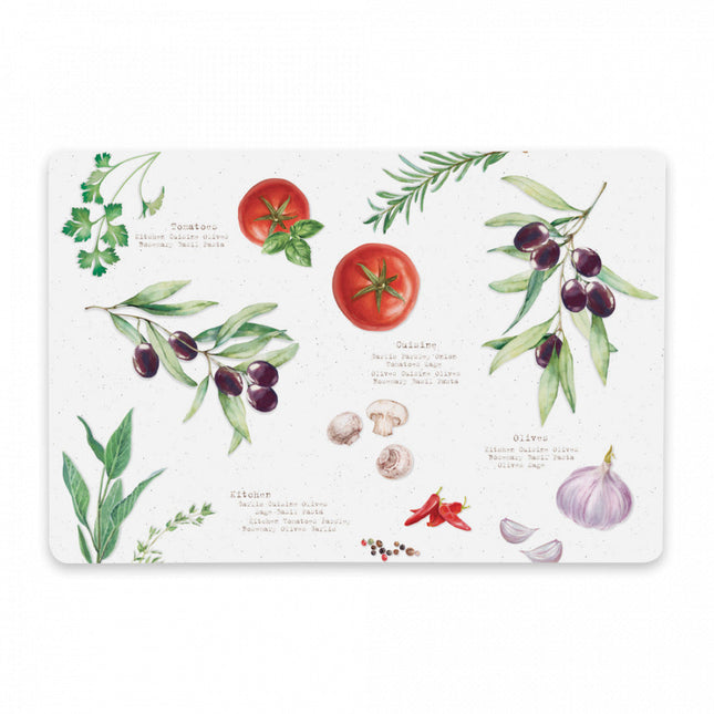 طقم مفارش صحون قطعتين 34.5 سم من Easy Life Home & Kitchen - ألوان متعددة