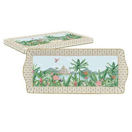 طبق تقديم 35*15 سم بعلبة من Easy Life Paradise Sauvage - ألوان متعددة