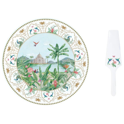 طقم للكيك 32 سم بعلبة من Easy Life Paradise Sauvage - ألوان متعددة